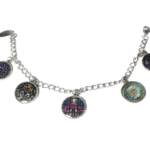 Stained glass window bracelet