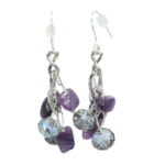 Gemstone earrings