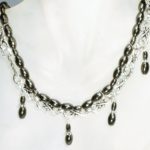 Pietra Black Hematite Gemstone Necklace