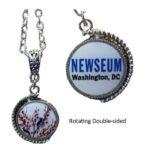 Custom Rotating Reversible Image Pendant Necklace