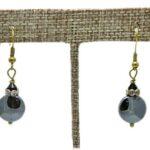 Black Hematite Gemstone Earrings