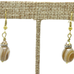 Gemstone earrings