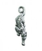Leather Charm Disc Necklace - Zoo - Image 3