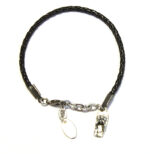 Bracelet Simple Leather Charm - Ocean Themed - Image 3
