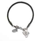 Bracelet Simple Leather Charm - Ocean Themed
