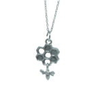 Bee Honeycomb Charm Necklace