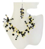 Starlight Swarovski Crystal Spray Necklace