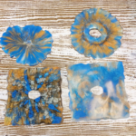Set of Four Resin Coasters