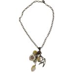 Bird Cluster Charm Necklace