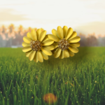Sunflower Stud Earrings