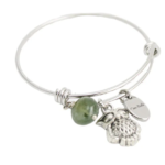Owl Bangle Bracelet