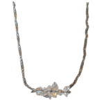 Quartz April Gemstone Necklace
