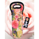 Rose Wine Bag and Wine Stopper Set