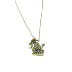 Nursery Rhyme Humpty Dumpty Pendant Necklace
