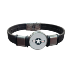 Military Logo Unisex Sustainable Cork Bracelets