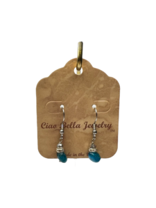Blue Green earrings
