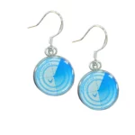 Dropship Military Logo Earrings