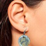 Upcycled Vinyl Record Earrings