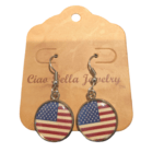 Patriotic Flag Earrings