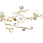 Dogwood Branch Flower Brooch