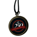 Officially Licensed Military Antique Gold Pendant Necklace - 250th Anniversary Collection (Army, Navy, Marine)