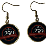 Officially Licensed Military Drop Earrings – 250th Anniversary Collection (Army, Navy, Marine)
